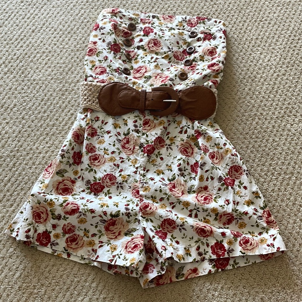 Flower romper